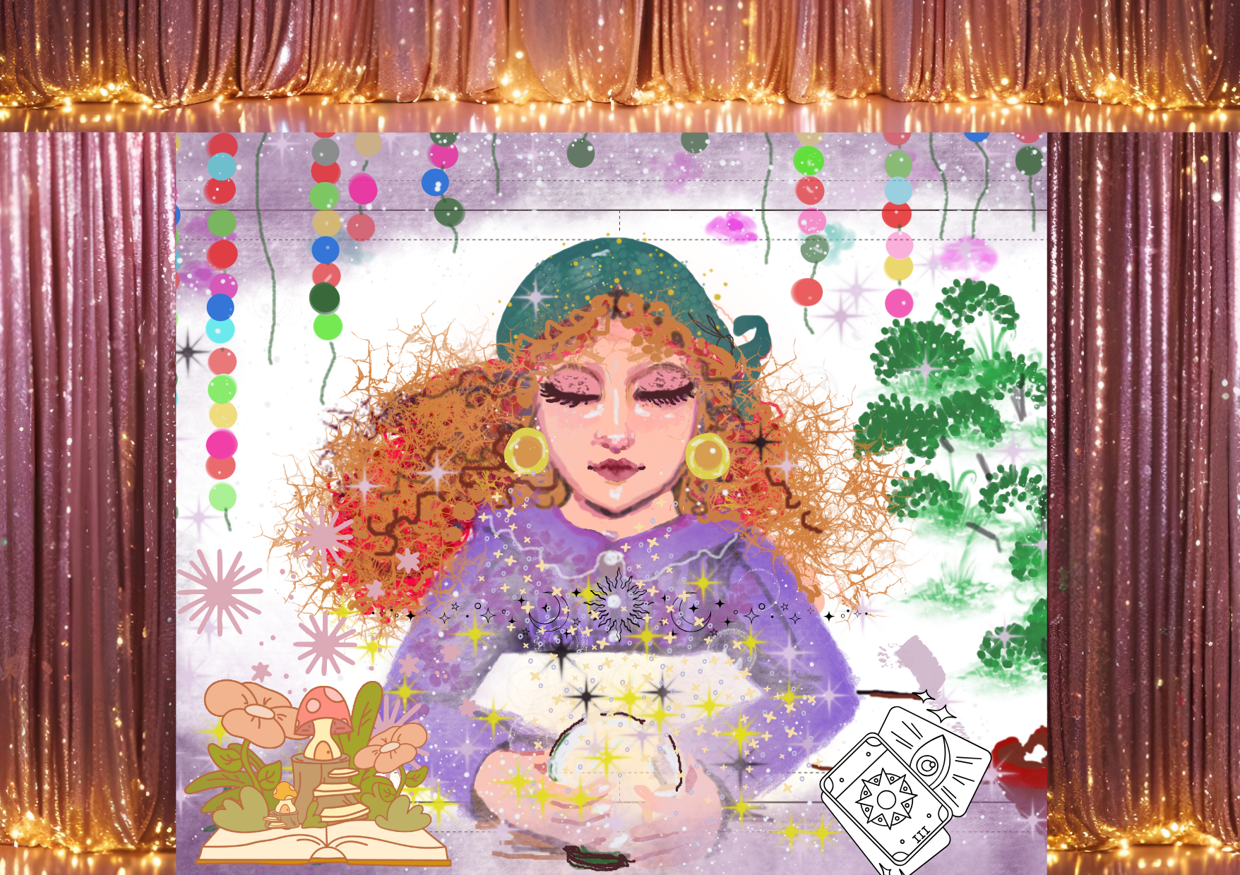 Fortune teller blink
